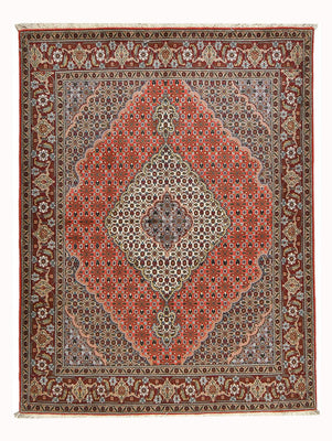 Perserteppich - Täbriz - Royal - 205 x 153 cm - mehrfarbig