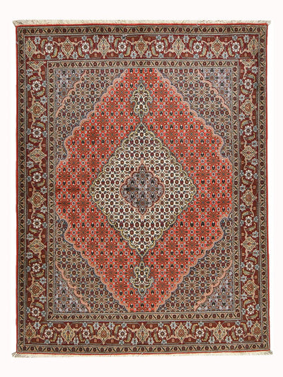 Täbriz - 40 Raj Teppich 153x205cm - Perserteppich