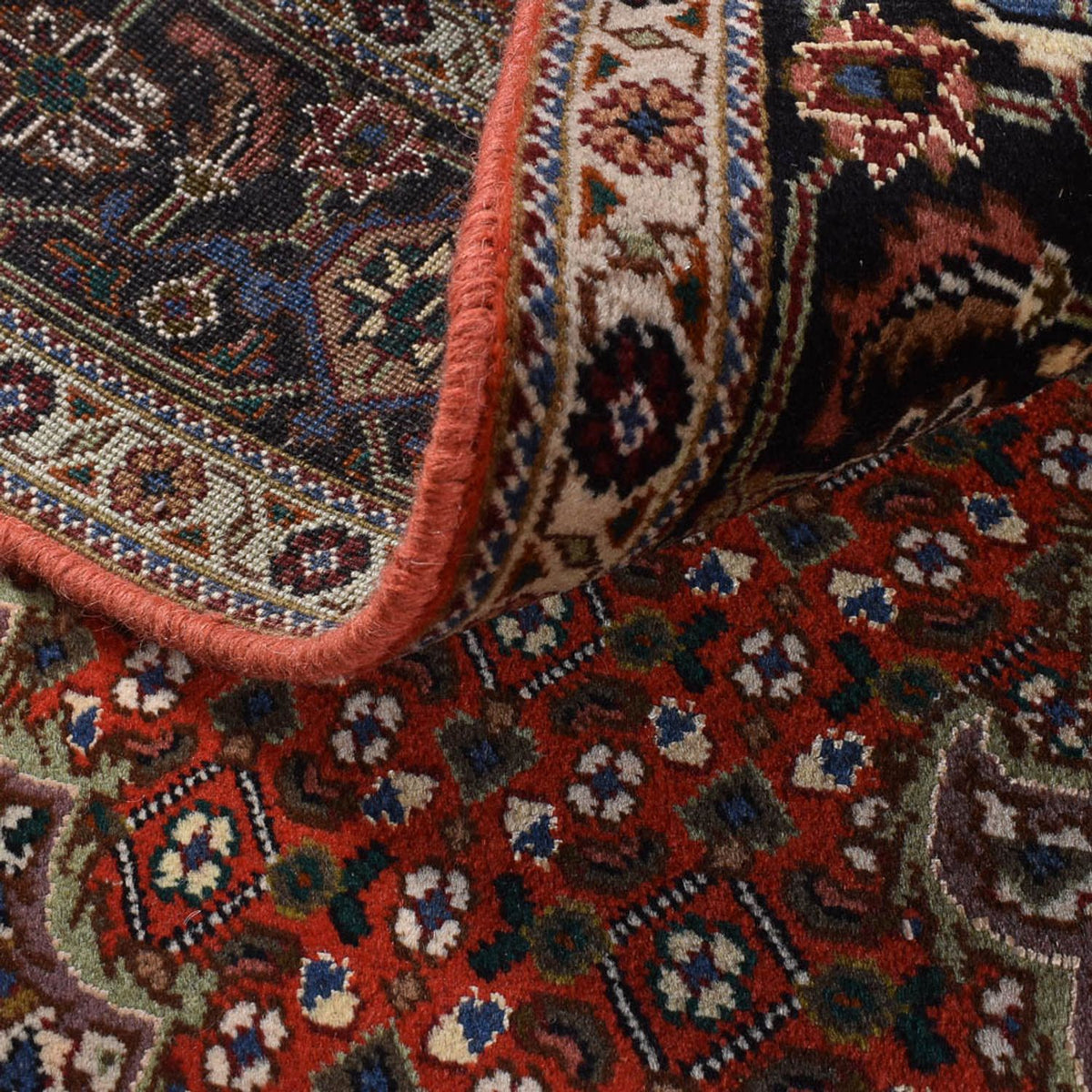 Perserteppich - Täbriz - Royal - 202 x 152 cm - mehrfarbig