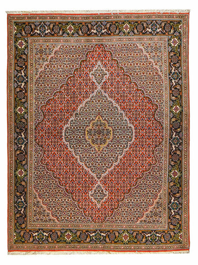 Täbriz - 40 Raj Teppich 153x200cm - Perserteppich