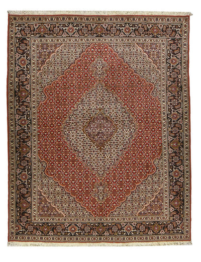 Täbriz - 40 Raj Teppich 156x204cm - Perserteppich