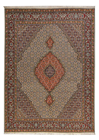 Täbriz - 40 Raj Teppich 153x210cm - Perserteppich