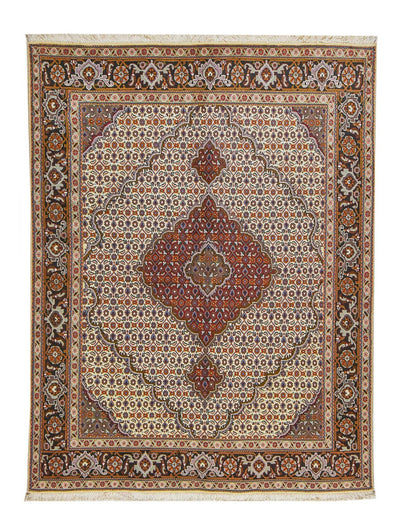Täbriz - 40 Raj Teppich 152x202cm - Perserteppich