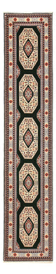 Täbriz - 60 Raj Teppich 372x74cm - Perserteppich