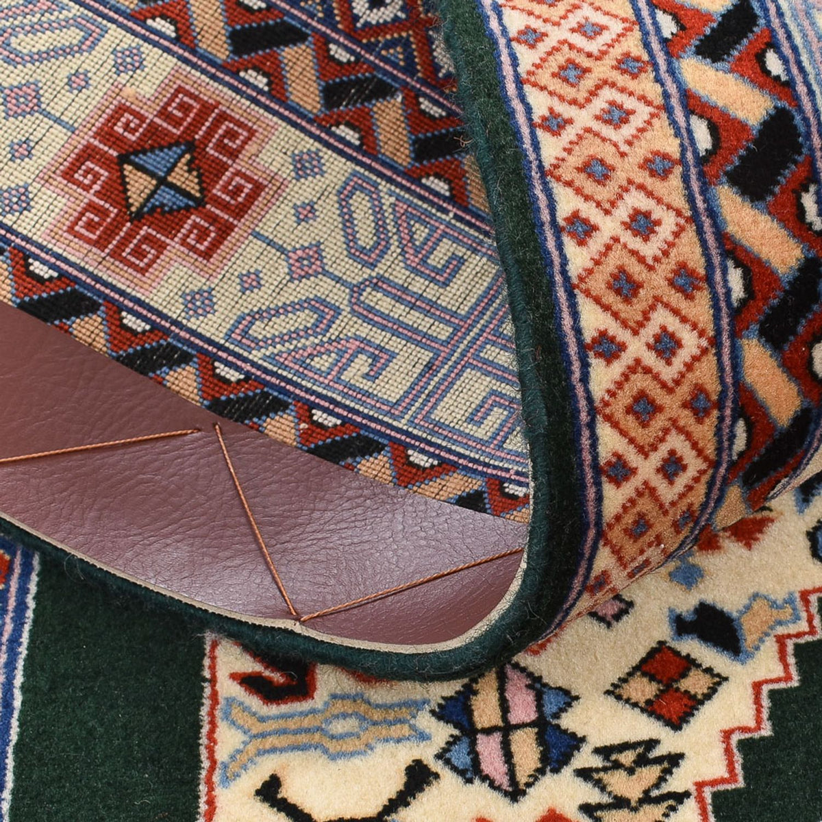 Läufer Perser - Täbriz - Royal - 182 x 75 cm - dunkelblau