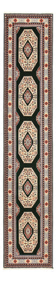 Täbriz - 60 Raj Teppich 370x75cm - Perserteppich