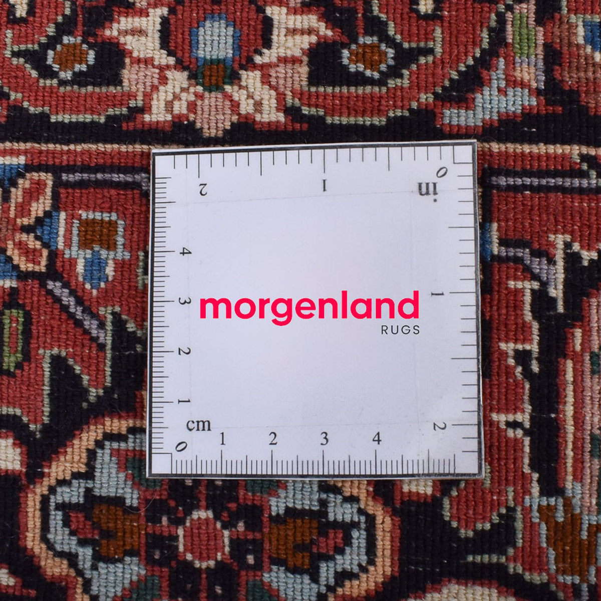 Perserteppich - Bidjar rund  - 250 x 250 cm - hellrot