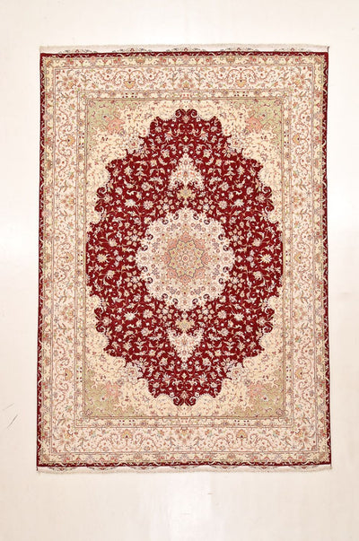 Täbriz - 60 Raj Teppich 251x359cm - Perserteppich