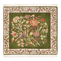 Perserteppich - Royal quadratisch  - 60 x 60 cm - grün