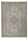 Keshan Teppich 253x347cm - Perserteppich - Rechteckig / Grau / 253 x 347 cm Rechteckig