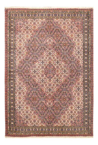 Täbriz Teppich 158x227cm - Perserteppich - hellrot