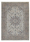 Keshan Teppich 255x354cm - Perserteppich - Rechteckig / Grau / 255 x 354 cm Rechteckig
