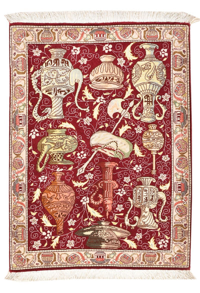 Täbriz - 50 Raj Teppich 64x92cm - Perserteppich