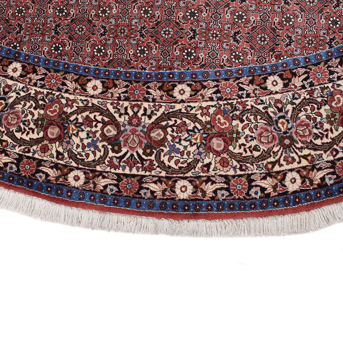 Perserteppich - Bidjar rund  - 300 x 300 cm - rost