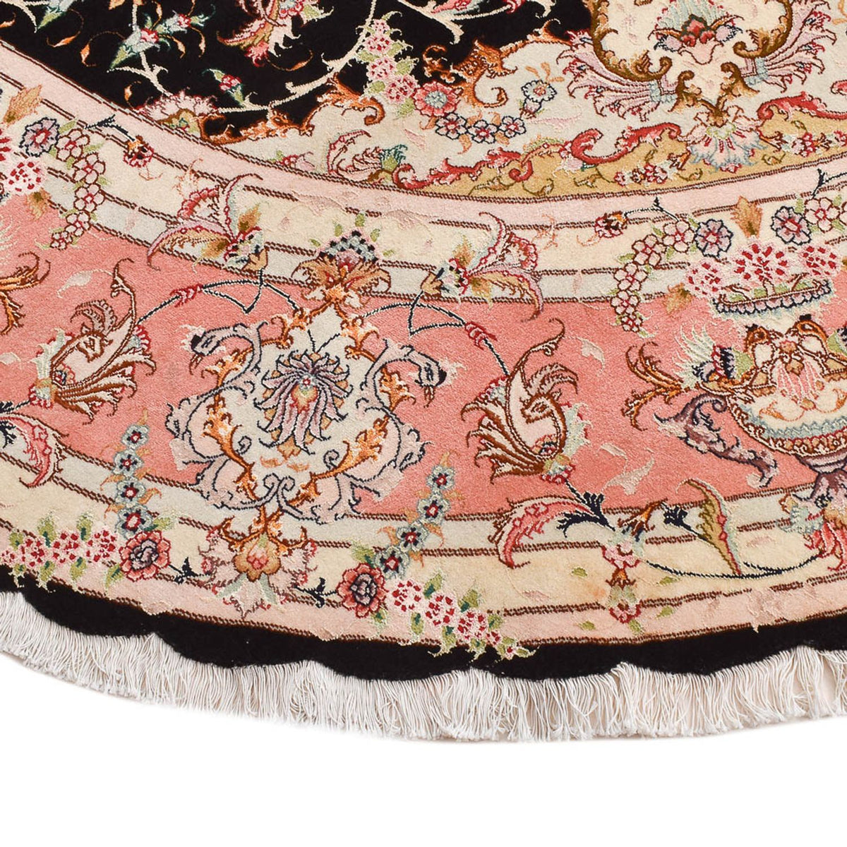 Perserteppich - Täbriz - Premium rund  - 250 x 250 cm - mehrfarbig