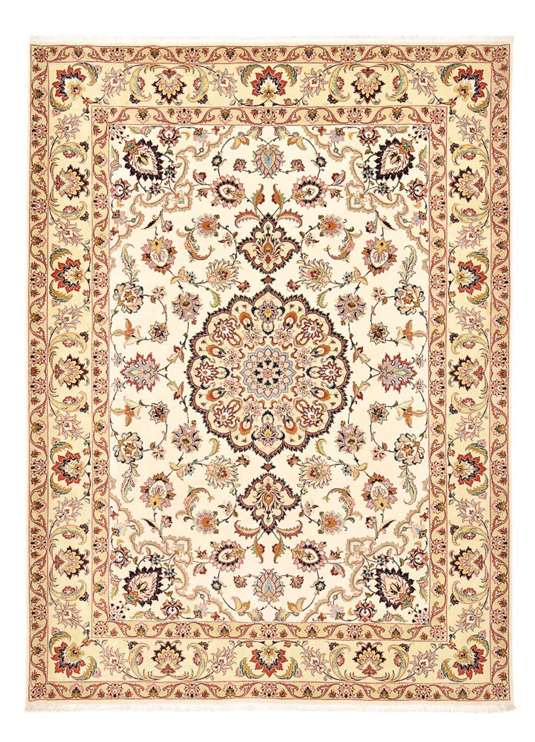 Perserteppich - Täbriz - Royal - 365 x 263 cm - beige