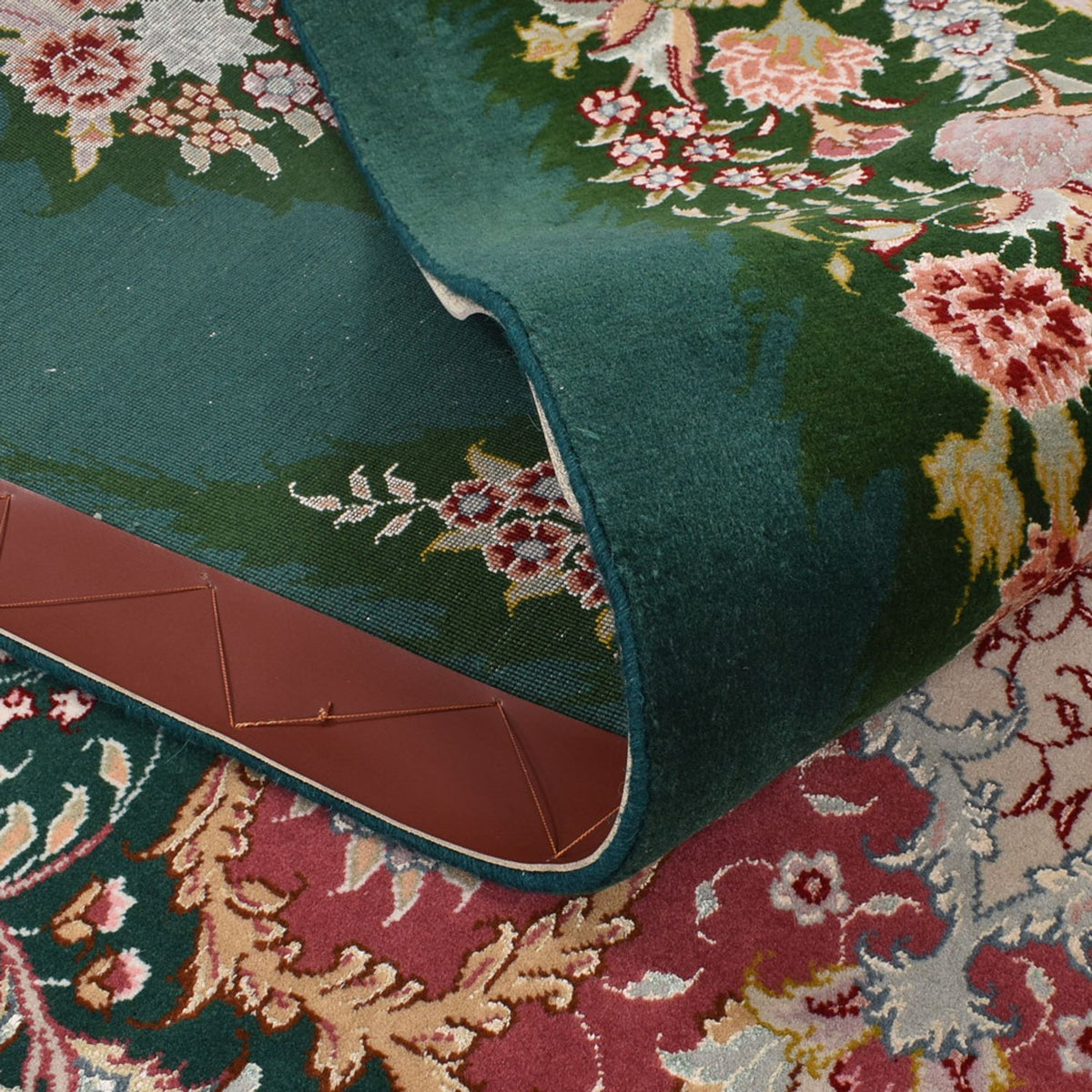 Perserteppich - Täbriz - Royal - 250 x 200 cm - grün