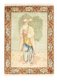 Täbriz - 50 Raj Teppich 73x56cm - Perserteppich