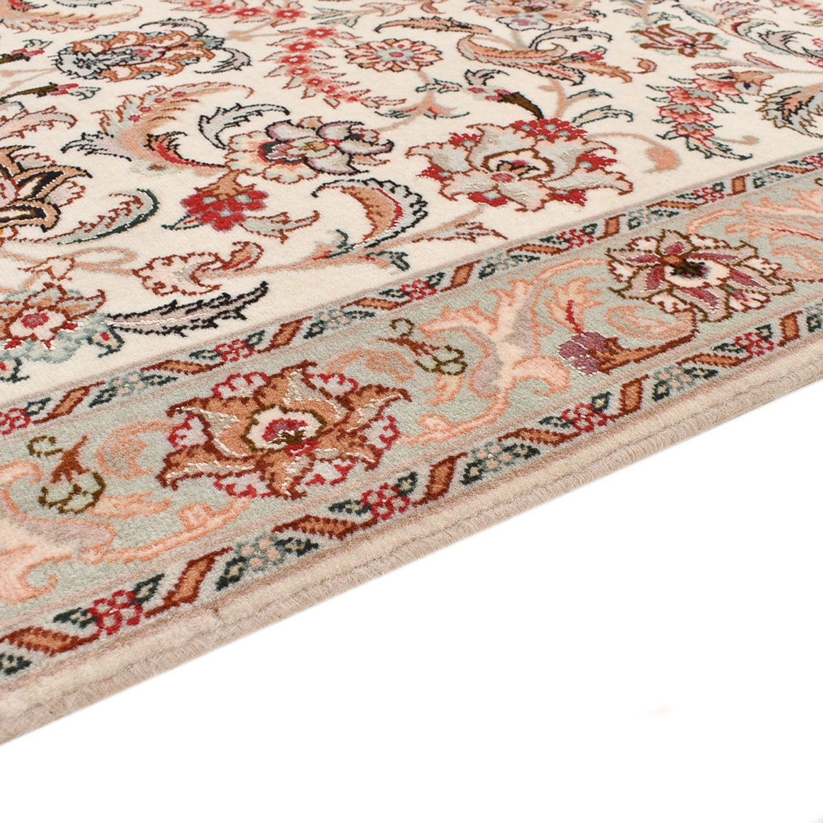 Täbriz - 60 Raj Teppich 77x315cm - Perserteppich