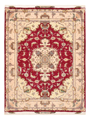 Perserteppich - Täbriz - Royal - 210 x 154 cm - rot