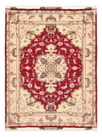 Perserteppich - Täbriz - Royal - 210 x 154 cm - rot