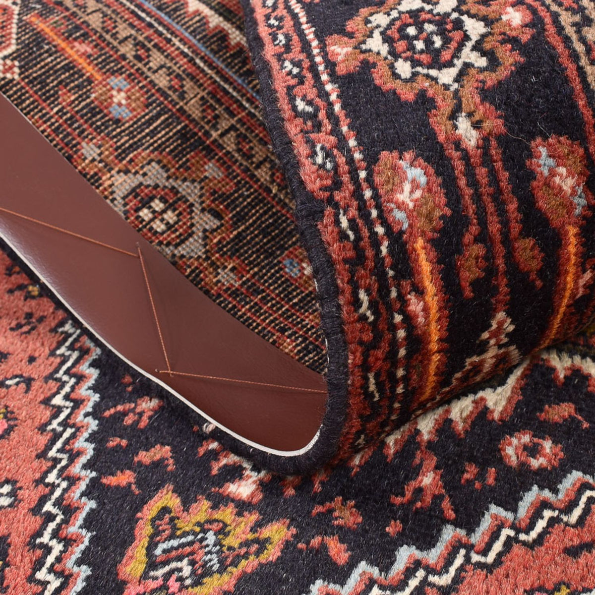 Perserteppich - Nomadic - 124 x 74 cm - hellrot