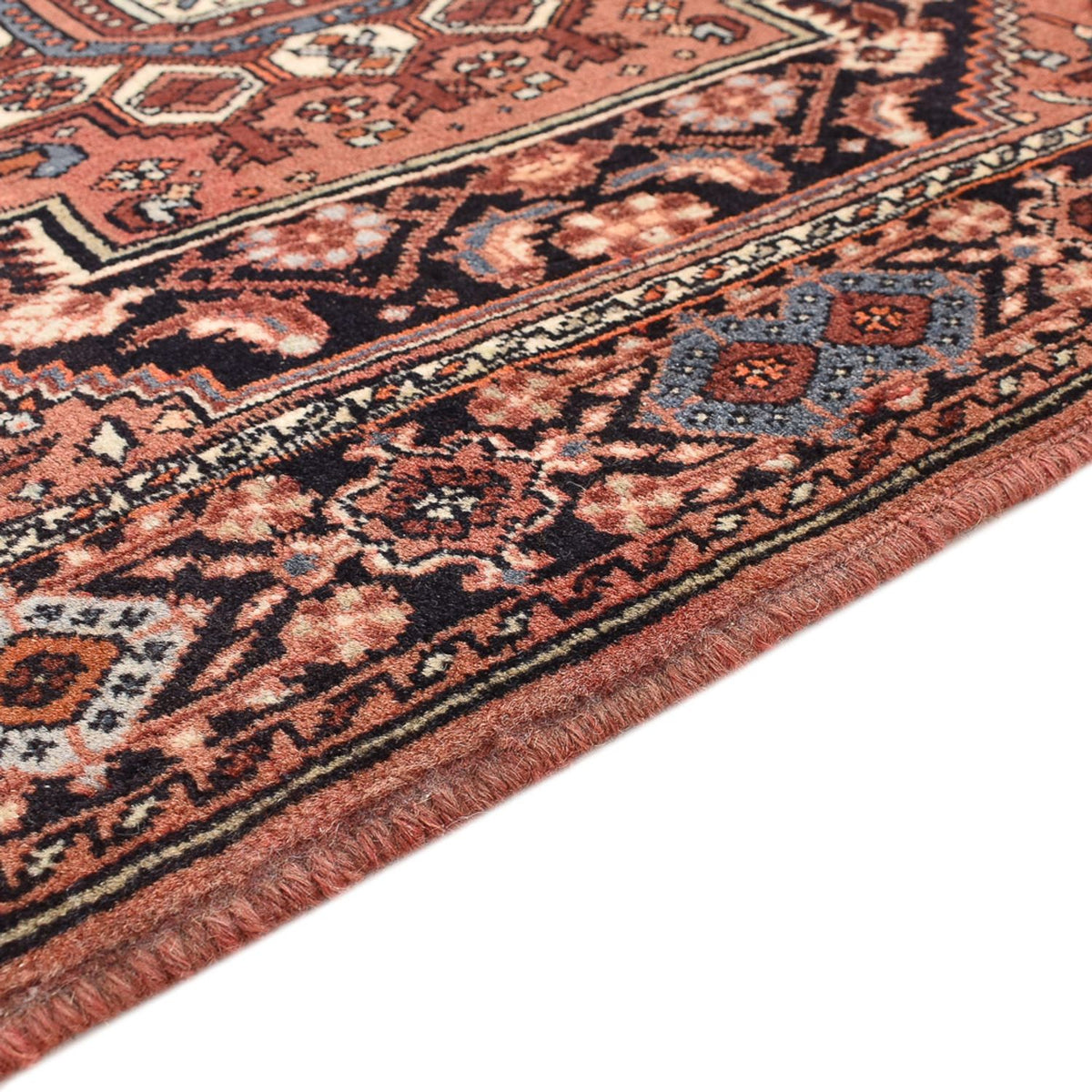 Perserteppich - Nomadic - 115 x 76 cm - hellrot