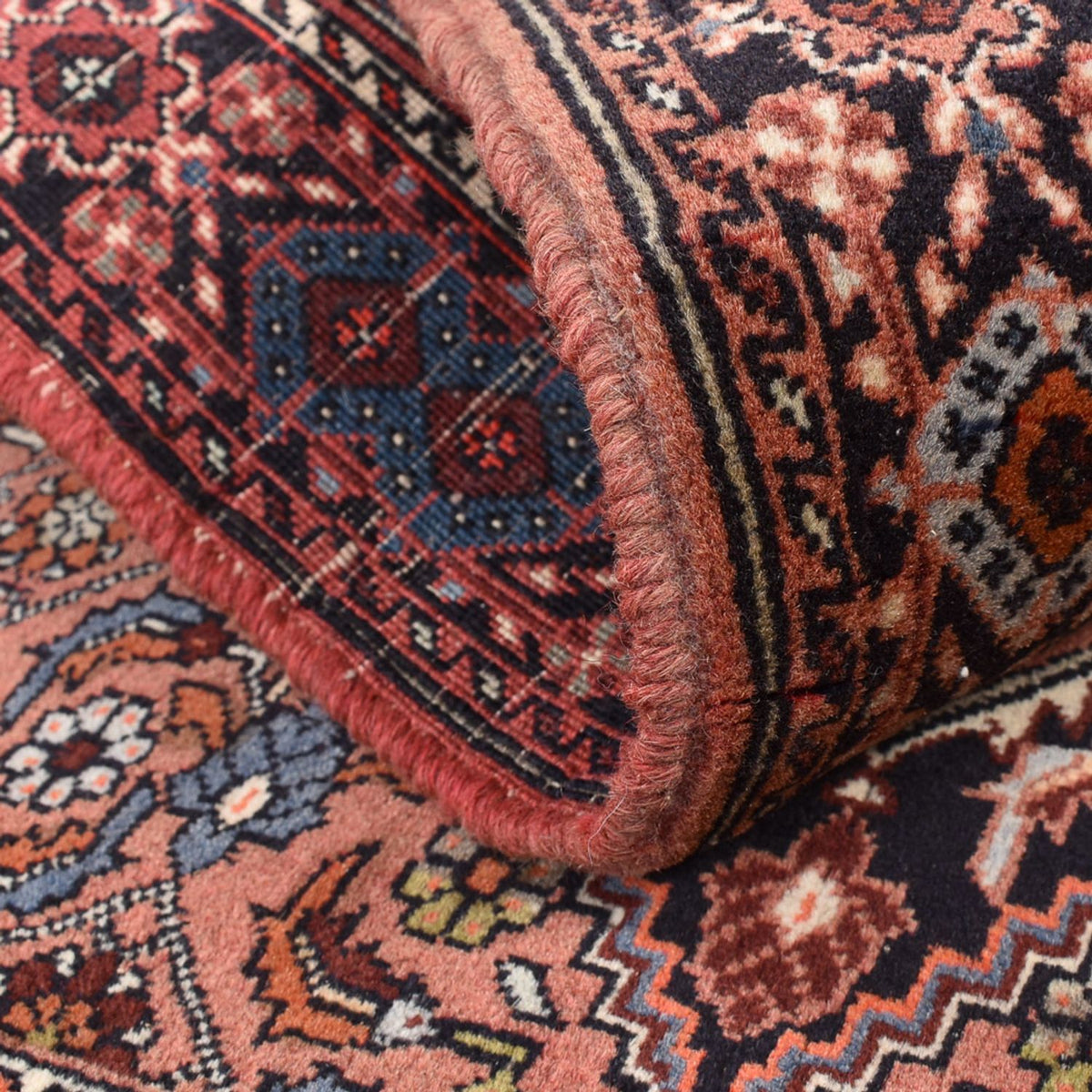 Perserteppich - Nomadic - 115 x 76 cm - hellrot