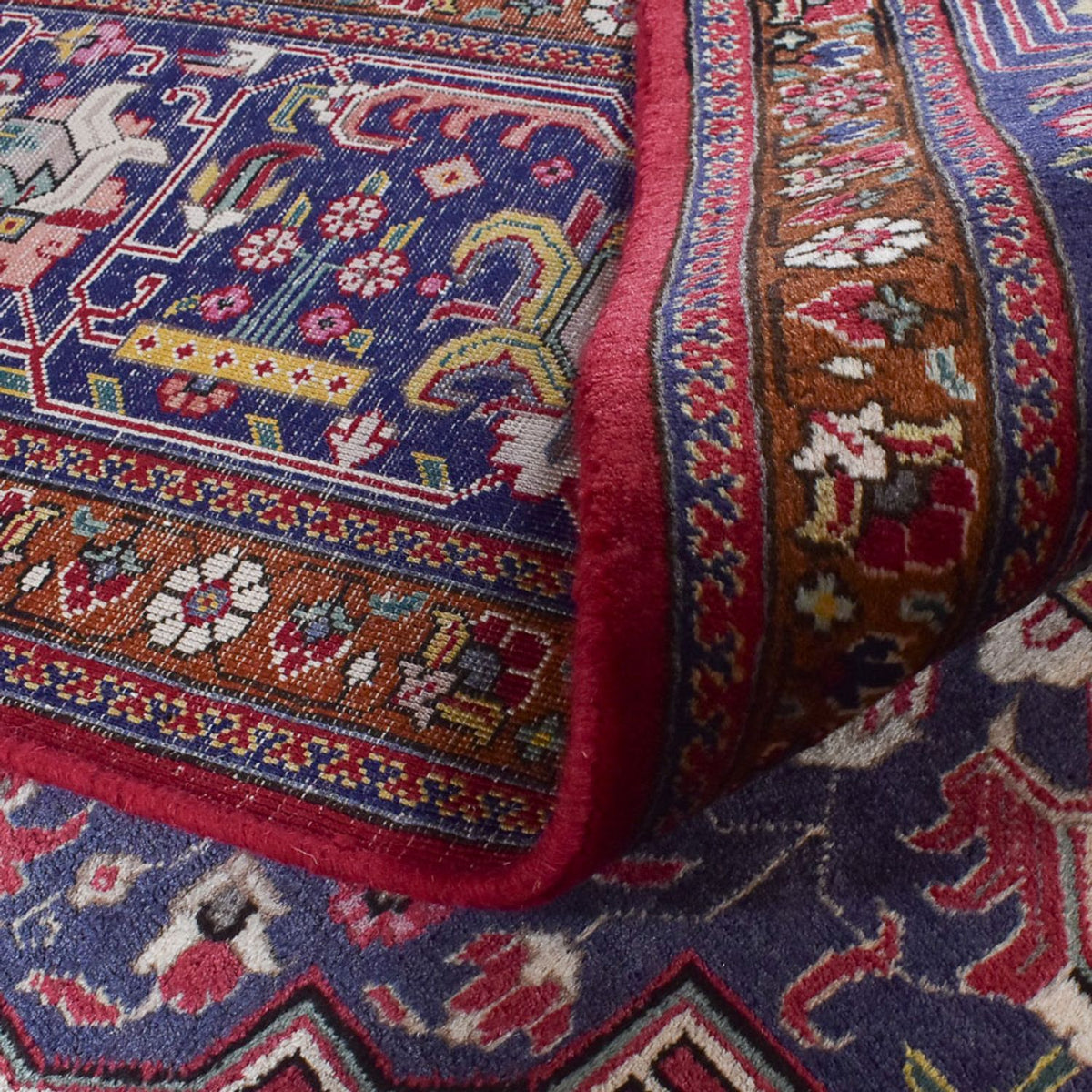 Perserteppich - Täbriz - Royal - 402 x 308 cm - rot