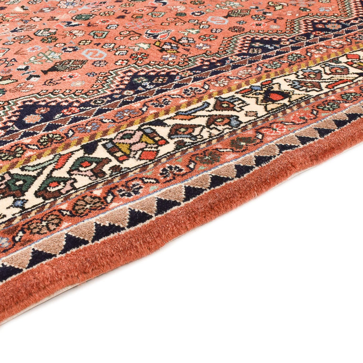 Gabbeh Teppich - Kaschkuli Perser - 218 x 159 cm - hellrot