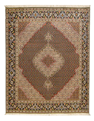 Perserteppich - Täbriz - Royal - 195 x 153 cm - braun