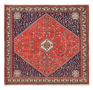 Perserteppich - Nomadic quadratisch  - 205 x 197 cm - rot