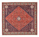 Perserteppich - Nomadic quadratisch  - 208 x 199 cm - rot