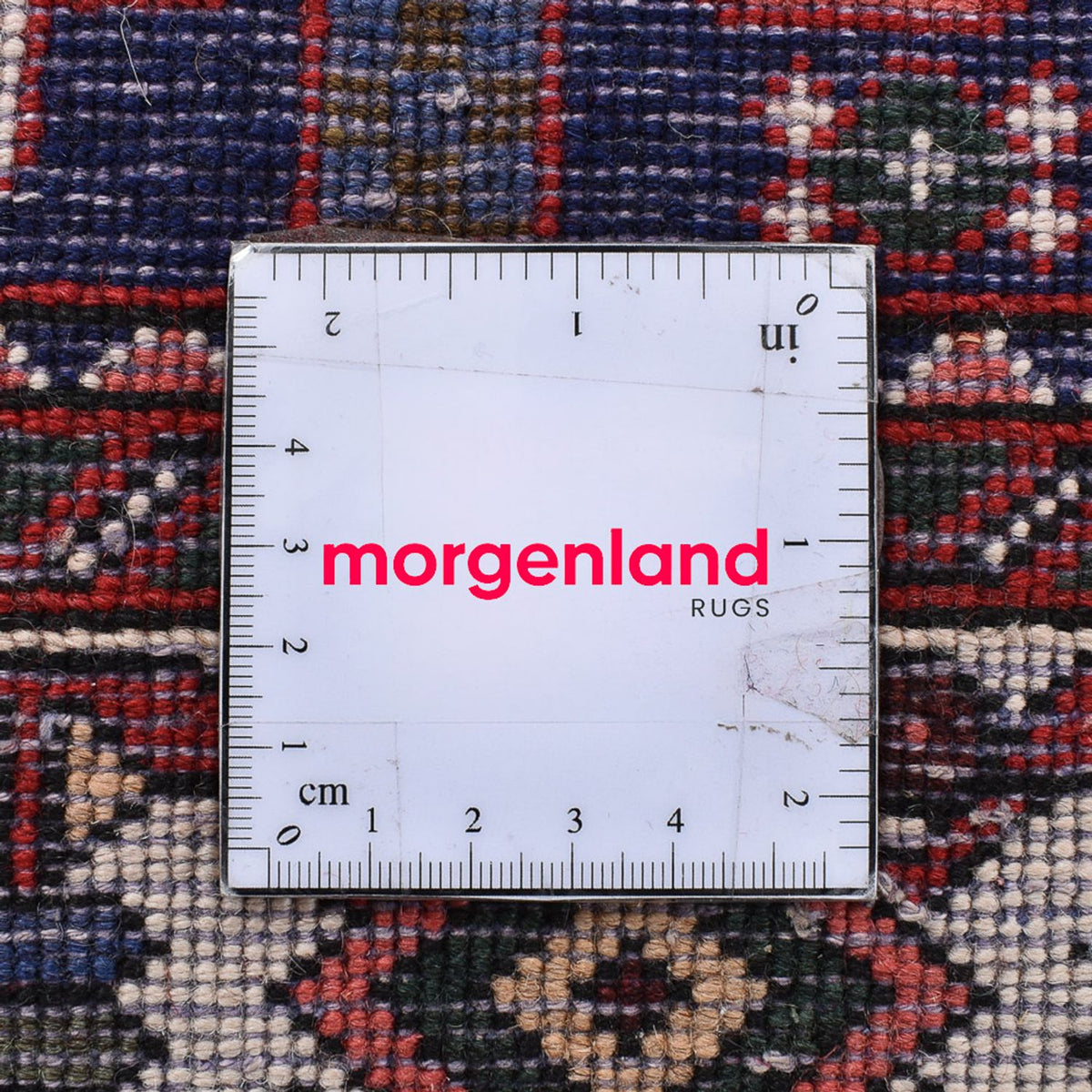 Perserteppich - Nomadic quadratisch  - 202 x 201 cm - rot