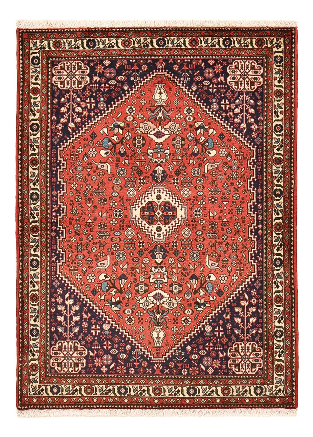 Perserteppich - Nomadic - 144 x 102 cm - rot