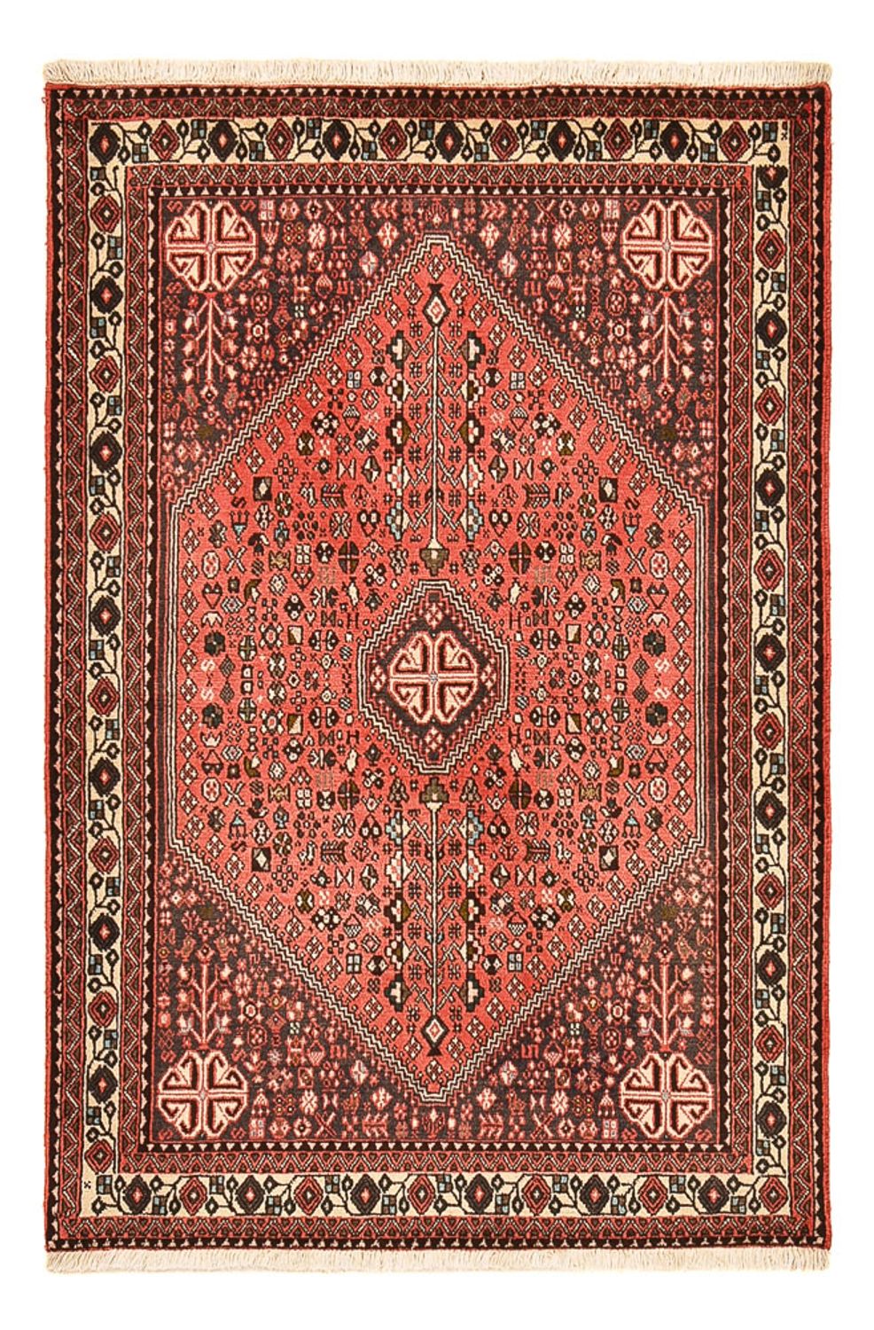 Perserteppich - Nomadic - 150 x 102 cm - rot