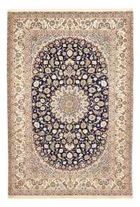 Perserteppich - Isfahan - Premium - 304 x 203 cm - dunkelblau