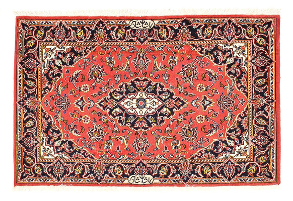 Perserteppich - Keshan - 100 x 70 cm - rot