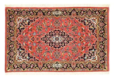 Keshan Teppich 70x100cm - Perserteppich - rot