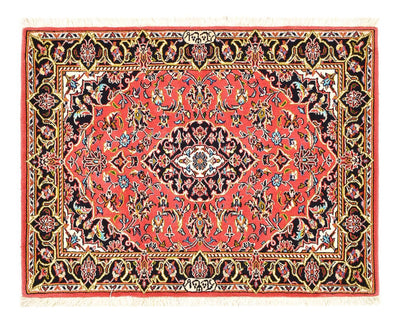 Keshan Teppich 70x100cm - Perserteppich - rot