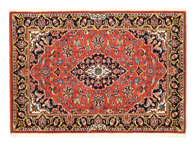 Keshan Teppich 70x100cm - Perserteppich - rot