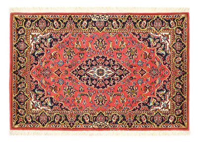 Keshan Teppich 70x100cm - Perserteppich - rot
