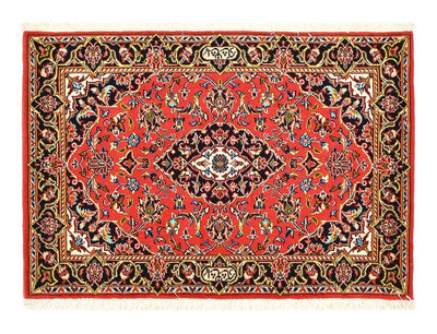 Keshan Teppich 70x100cm - Perserteppich - rot