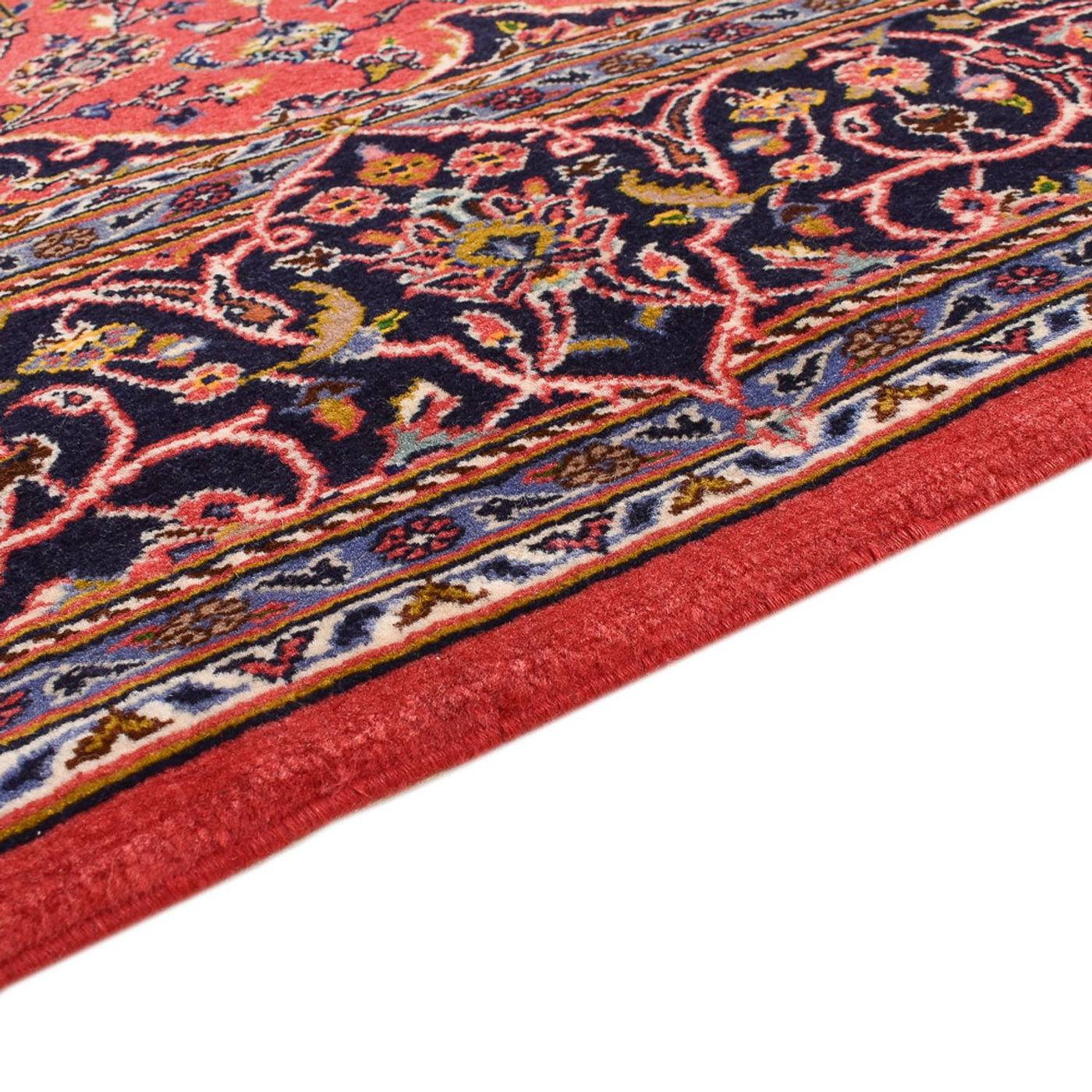 Perserteppich - Keshan - 222 x 142 cm - hellrot