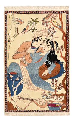 Perserteppich - Täbriz - Royal - 122 x 76 cm - mehrfarbig