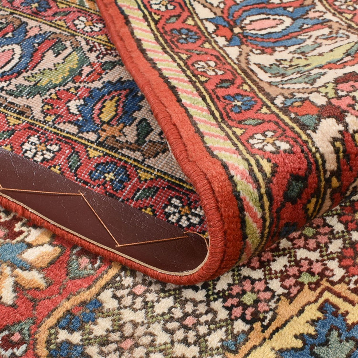 Perserteppich - Nomadic - 194 x 136 cm - mehrfarbig