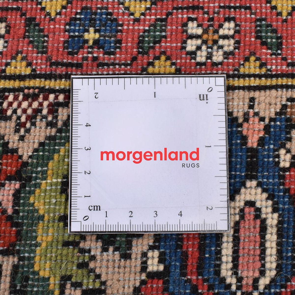 Perserteppich - Nomadic - 194 x 136 cm - mehrfarbig