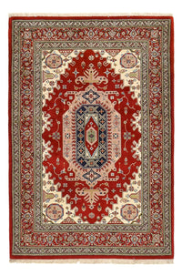 Perserteppich - Ghom - Royal - 204 x 132 cm - rot