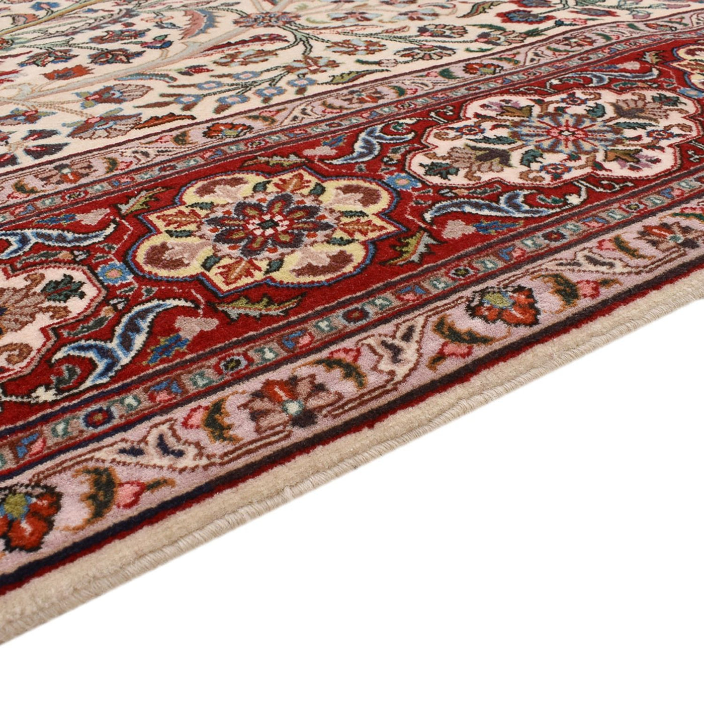 Perserteppich - Täbriz - Royal - 250 x 178 cm - creme
