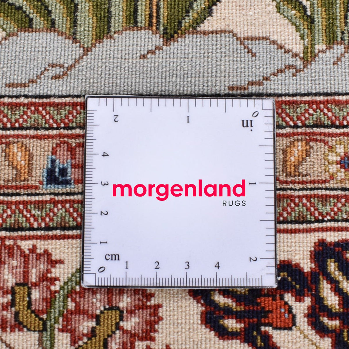 Perserteppich - Ghom - Royal - 202 x 136 cm - hellbeige